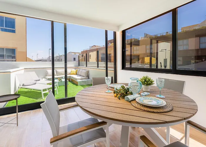 Spacious Apartment With Private Terrace Cotillo * Cotillo