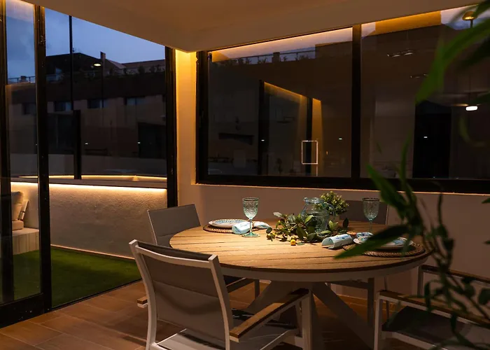 Lägenhet Spacious Apartment With Private Terrace Cotillo *