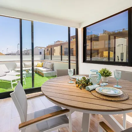 Mar 4b- Moderno Con Terraza Privada * El Cotillo (Fuerteventura)