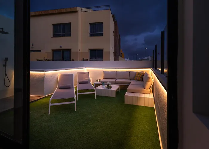 アパート Spacious Apartment With Private Terrace Cotillo Cotillo