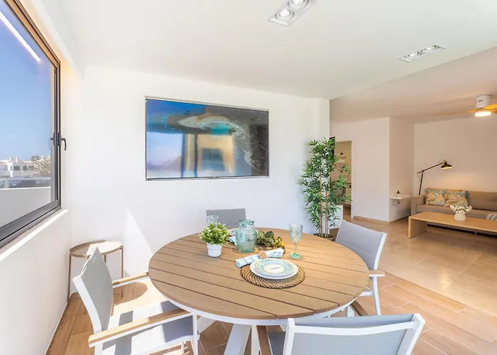 公寓 Spacious Apartment With Private Terrace Cotillo *