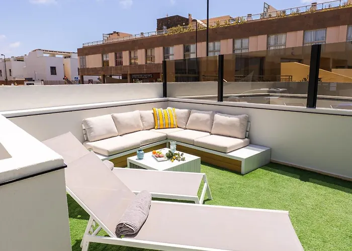 公寓 Spacious Apartment With Private Terrace Cotillo Cotillo