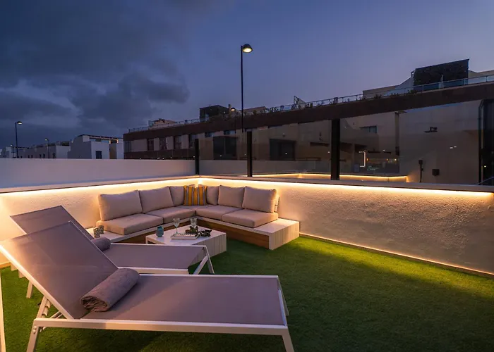 公寓 Spacious Apartment With Private Terrace Cotillo